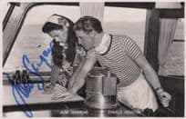 Jean Simmons Donald Houston in The Blue Lagoon Hand Signed Photo
