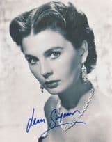 Jean Simmons Stunning Large 10x8 Hand Signed Photo