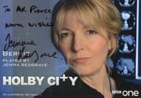 Jemma Redgrave as Bernie Holby City Hand Signed Cast Card Photo