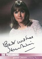 Jennie Linden in The Persuaders Rare Hand Signed Photo Card