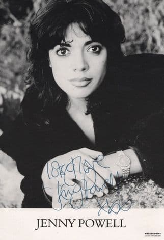 Jenny Powell Of Wheel Of Fortune Rare Alternative Hand Signed Photo