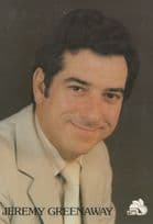 Jeremy Greenaway TSW Television Cast Card Photo