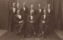 Jersey Motor Transport Bus Antique RPC Annual Concert Party Postcard