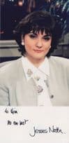 Jessica Naden of Granada Tonight Show Large Hand Signed Photo