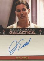 Jill Teed as Sgt Hadrian Battlestar Galactica Hand Signed Card Photo
