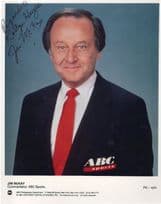 Jim McKay Official ABC Television Sports 10x8 Hand Signed Photo