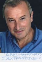 Jim Rosenthal Sports Commentator Hand Signed Photo