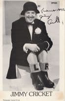 Jimmy Cricket Vintage Hand Signed Photo