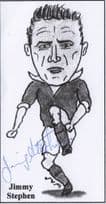 Jimmy Stephen Portsmouth Football Club FC Hand Signed Art Picture