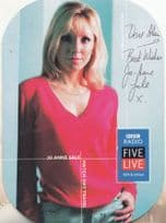 Jo Anne Sale Match Day Travel BBC Radio 5 Live Hand Signed Cast Card Photo