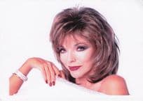 Joan Collins Fan Club Vintage Official Printed LTD Signed Photo