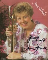 Joan Hinde Trumpet Player of Ken Dodd 10x8 Hand Signed Photo & MORE