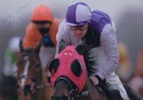 Joe Fanning Horse Racing Jockey Large Hand Signed Photo