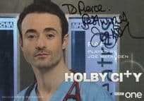 Joe McFadden as PAF Holby City BBC Hand Signed Cast Card Photo