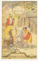Johanna Spyri Heidi 1956 Puffin Story Book Postcard