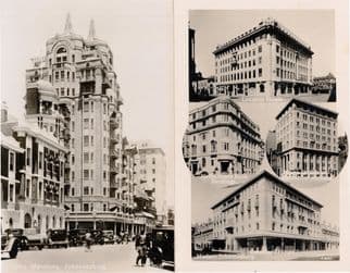 Johannesburg Astor Mansions South Africa 2x RPC Postcard