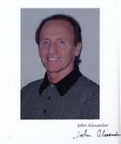 John Alexander Men In Black Giant Hand Signed Photo