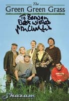 John Challis in The Green Green Grass Hand Signed Official Cast Card Photo
