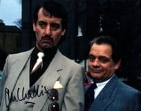John Challis with Del Boy Only Fools & Horses Large 10x8 Hand Signed Photo