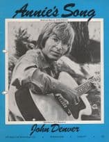 John Denver Annie's Song Sheet Music