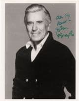 John Forsythe 10x8 Undedicated Large 10x8 Hand Signed Photo