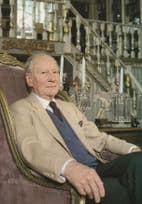 John Gielgud An Actors Life C4 TV Show Advertising Postcard