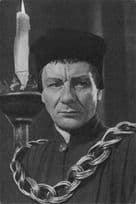 John Gielgud as Angelo Shakespeare Old Play Theatre Postcard