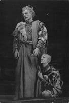 John Gielgud as King Lear Shakespeare Old Play Theatre Postcard