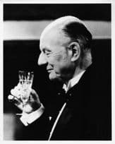 John Gielgud Drinking Champagne 9x7 TV Times Press Photo
