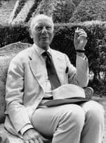 John Gielgud in Beckley Manor in 1983 Old Vic Large Press Photo