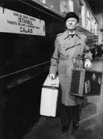 John Gielgud In Murder On The Orient Express Film Press Photo