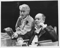 John Gielgud & Mills In Veterans 1972 Large  9x7 Press Photo