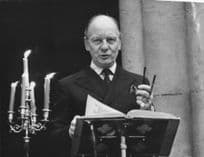 John Gielgud on Stars On Sunday ITV Bible Television Old Press Photo