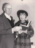 John Gielgud & Peggy Ashcroft Vintage Large Press Photo