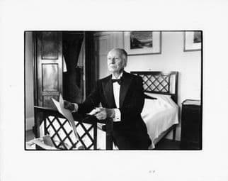 John Gielgud Tales Of The Unexpected Script Somerleyton Hall 9x7 Press Photo