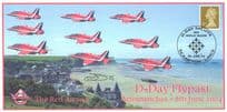 John Green Scampton Lincs Red Arrows LTD EDN OF 14 Hand Signed FDC