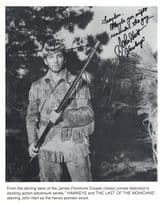 John Hart Hawkeye & The Last Of The Mohicans 10x8 Hand Signed Photo