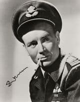 John Mills Large Military 10x8 Hand Signed Photo