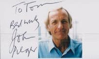 John PIlger Australian Journalist Hand Signed Photo