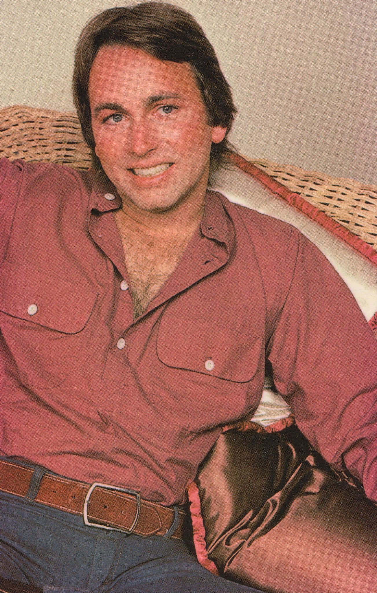 John Ritter Three s Company TV Show Actor 1980s Postcard