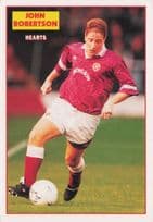 John Robertson Hearts Scottish Football Club Postcard
