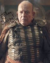 John Shrapnel of Merlin 101 Dalmations 10x8 Hand Signed Photo