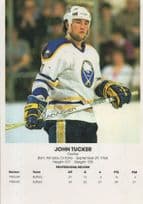John Tucker Buffalo Sabres Ice Hockey Canada Postcard