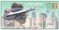 John Tye Ian Smith Concorde St Patricks Day New York Hand Signed FDC