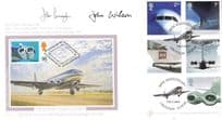 John Wilson Cunningham WW2 Pilot De Havilland Comet MULTI Hand Signed FDC