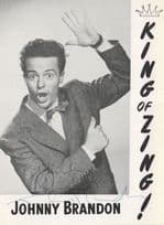 Johnny Brandon Singer Philips Records LP Hand Signed Photo