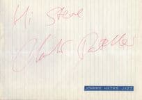 Johnny Hates Jazz Hand Signed Ephemera