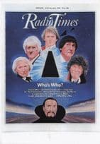 Jon Pertwee The Five Doctors & Master BBC Radio Times Postcard