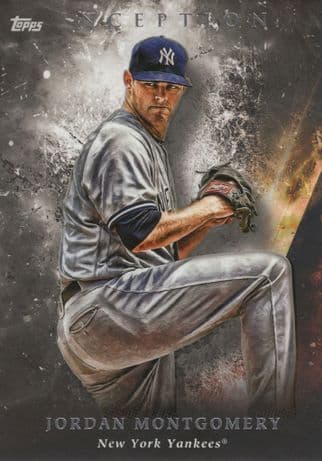 Jordan Montgomery New York Yankees Rare Baseball Trading Card