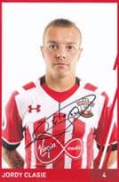 Jordy Clasie Southampton Football Club Hand Signed Photo